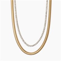 Collana Kidult Donna Style in Acciaio Cristallo 851015 - 851015